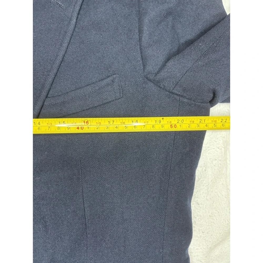 Vintage Polo‎ University Club Blazer 42 Blazer Navy Blue Wool Gold Button USA